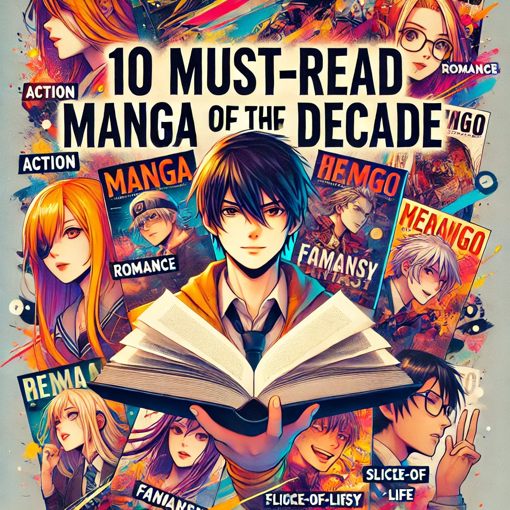 10 Must-Read Manga Anime Series of the Decade - Ganbatte Convention